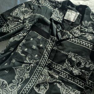 SACAI Paisley Bandana Print Shirt